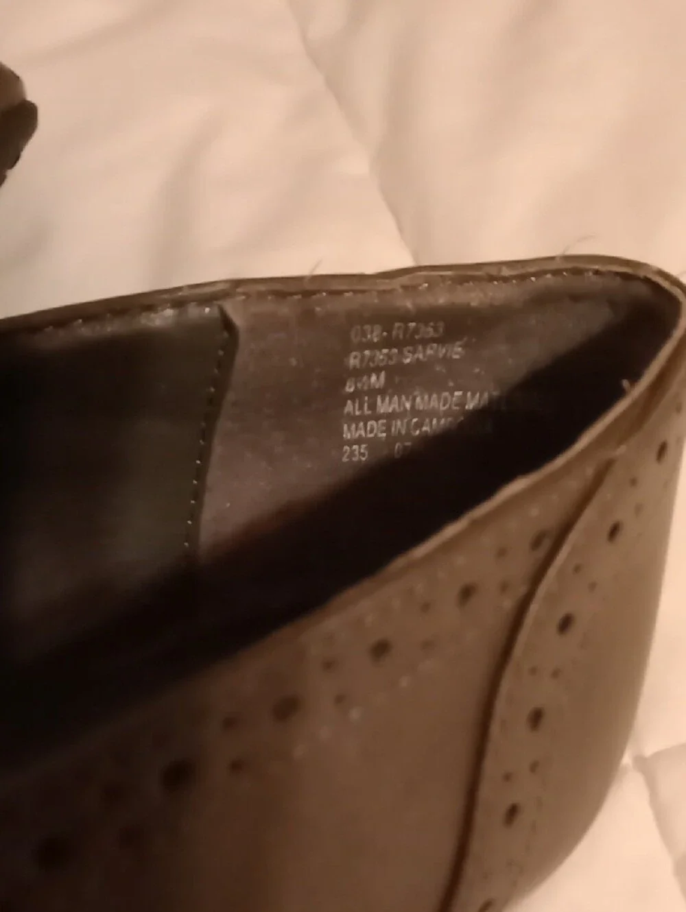 Classic Women's Pointed Toe Grey Brown Rialto Leather Pumps